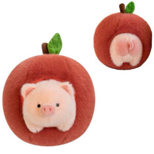 Peluche Cerdito Manzana 25cm #PS669**