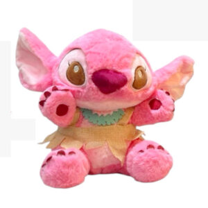 Peluches Stitch Rosa Hawaiano 25cm PS706