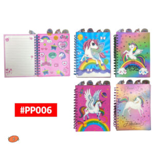 Libretas Unicornio/ Separadores #PP006 P.U