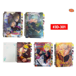 Libretas Naruto/Separador #3D-301 P.U