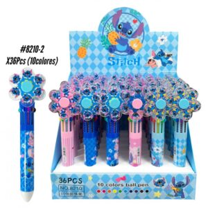 BOLIGRAFOS STITCH FLOR x12 unid. #B210-2