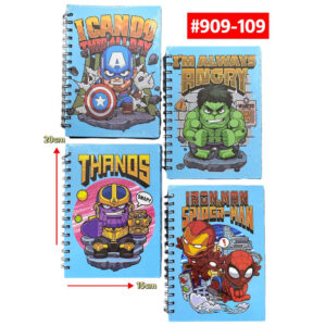 Libretas Avengers Kids #909-109