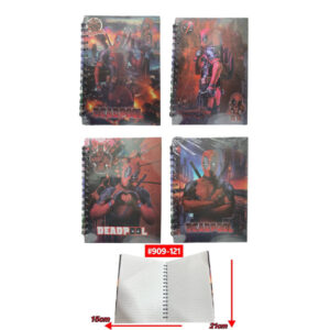 Libretas DeadPool #909-121