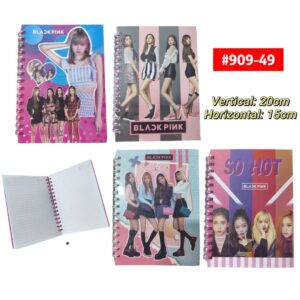 Libretas Black Pink #909-49