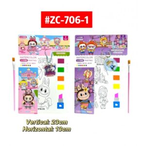 Libretas de agua Labubu #ZC-706-1