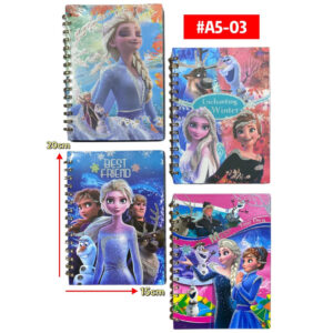 Libretas Frozen A5-03