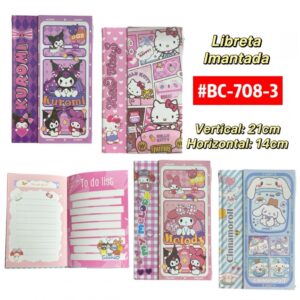 Libretas Imantada Sanrio #BC-708-3