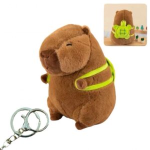 Llavero Peluche Capibara Tortuga PS827