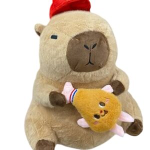 Peluche Capibara c/pollo 30cm FBC75