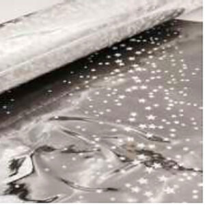 Celofan Estrellas blancas x30 metros