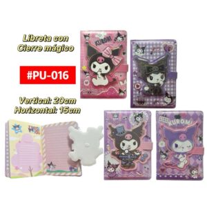 Libretas Kuromi #PU-016