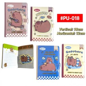 Libretas Capibara cierre #PU-018