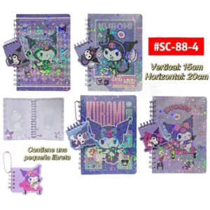Libretas Kuromi #SC-88-4