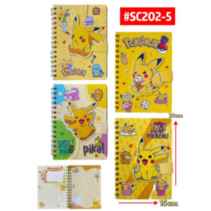 Libretas Pikachu Pokemon #SC202-5