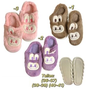 Pantuflas Acolchadas Labubu #44205