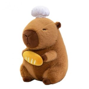 Peluche Capibara Panadero 30cm PS879