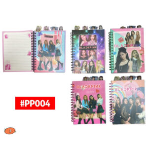 Libretas Black Pink/ Separador #PP004 P.U