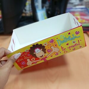 Cajas Detalles Bandeja Sticker x 6 unid.