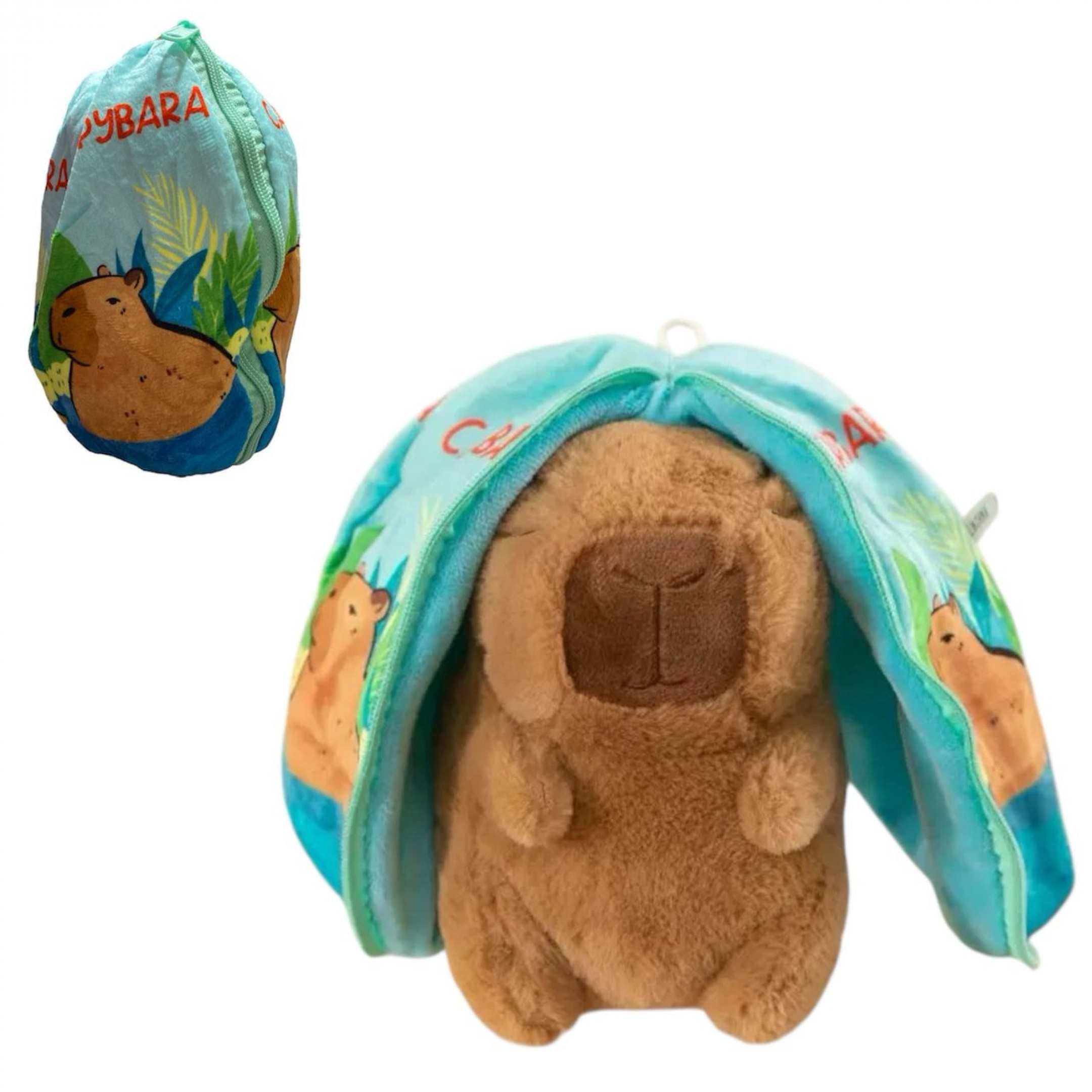 Peluche Capibara Bolsito 20cm PS975**