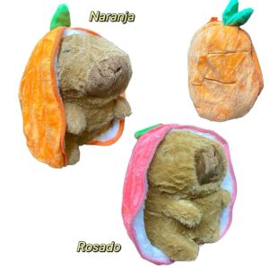 Peluche Capibara Bolsito Vegetal 20cm PS976**