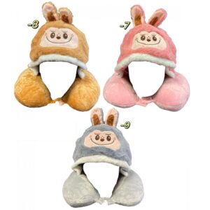 Cojin Cuellero c/gorro Labubu #1600