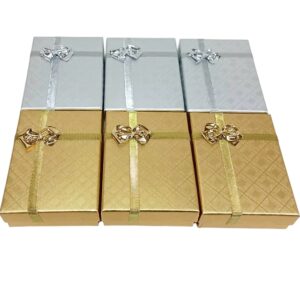 Estuche 7X10 cm Dorado/ Plateado x12 unid. #DOR710