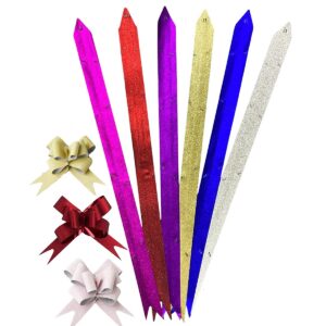 Lazos Magico Fácil 10cm Escarcha x10 lazos #0865-1