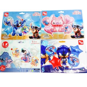 Set De Globos Infantiles 5 Piezas