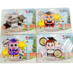 Set De Globos Graduacion 5 piezas