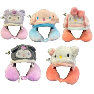 Cojin Cuellero c/gorro Sanrio #1600