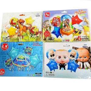 Set De Globos Infantiles 5 Piezas
