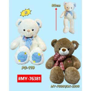 Peluche Oso Lazo Fucsia 80cm MY76381**