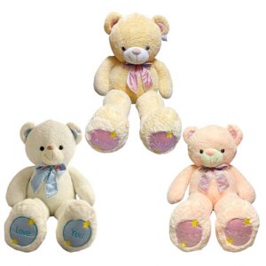 Peluche Oso Love Lazo 120cm PS121**