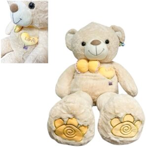 Peluche Oso Corbata Amarilla 100cm Ps248