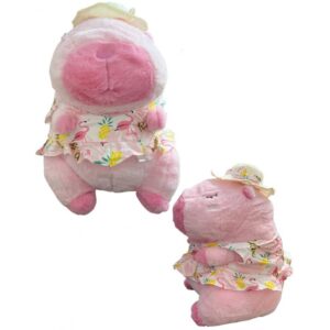 Peluche Capibara Rosado 40cm PS619**
