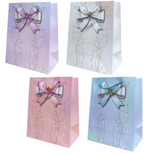 Bolsas Lujo 24×20 Lazo Pastel x12 unid