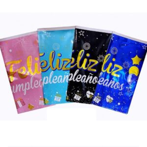 Mantel Metalico Cumpeaños x6 unid. #0186-2