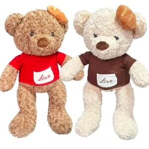 Peluche Oso Camisa Love 80cm #21796