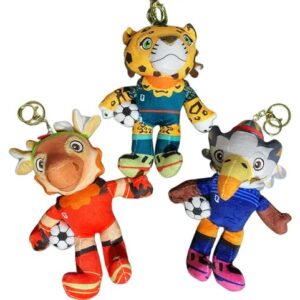 Llaveros Peluche Mascotas Mundial 2026