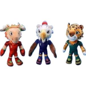 Peluches Mascotas Mundial 2026 30cm