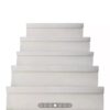 Cajas blanca con visor de acetato 20*20*6cm x12 unid