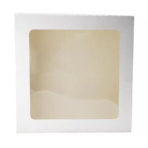 Cajas c/acetato 20x20x6 cm Visor x12unid