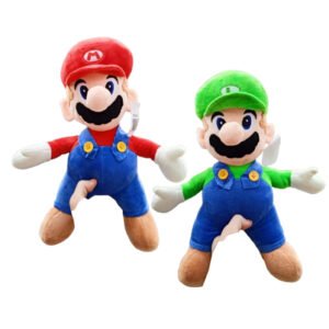 Peluches Mario y Luigui 35 cm.