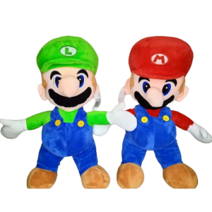 Peluches Mario y Luigui 55 cm.