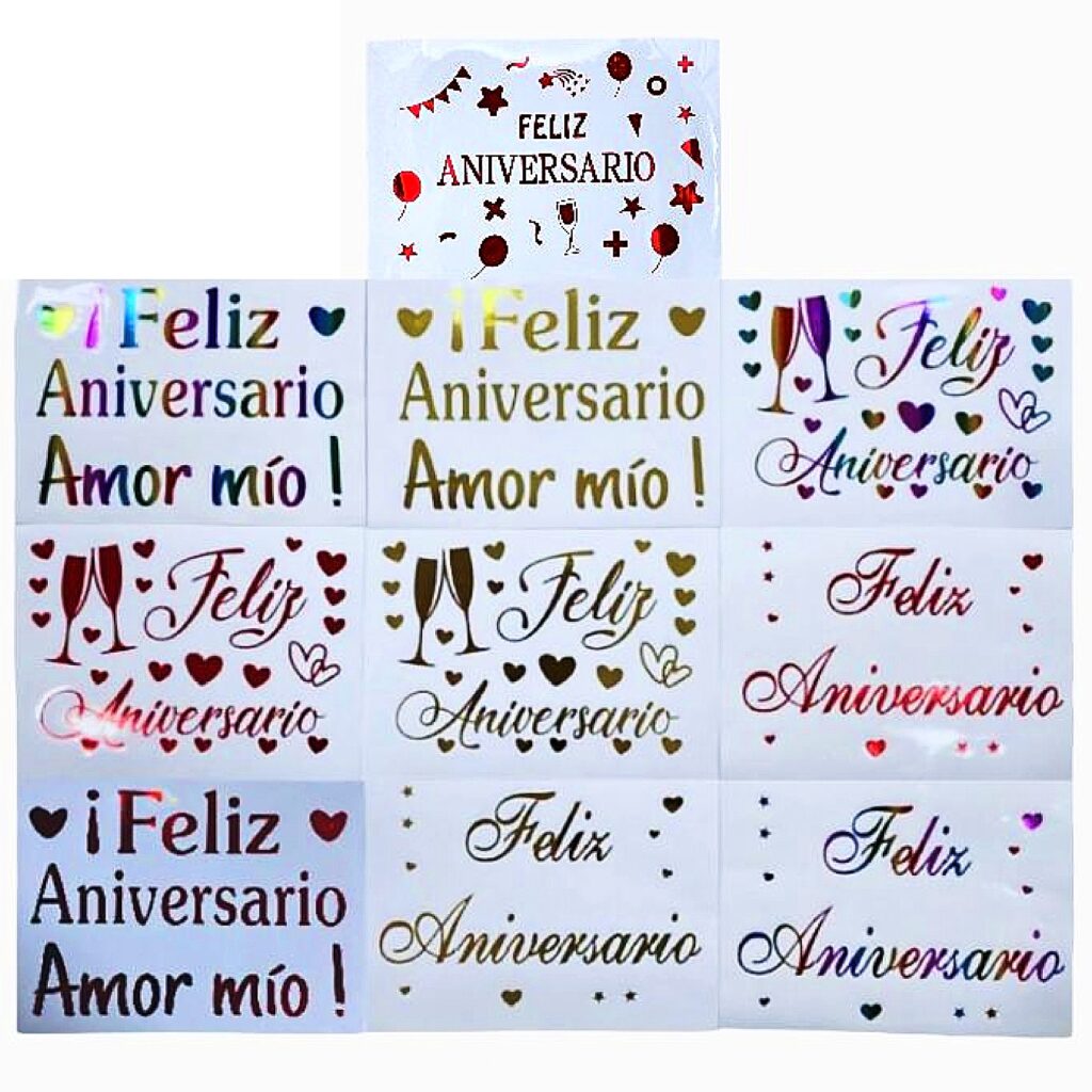 Stickers Te Amo / Te Quiero x12 unidades – Peluchesalmayor.com.ve