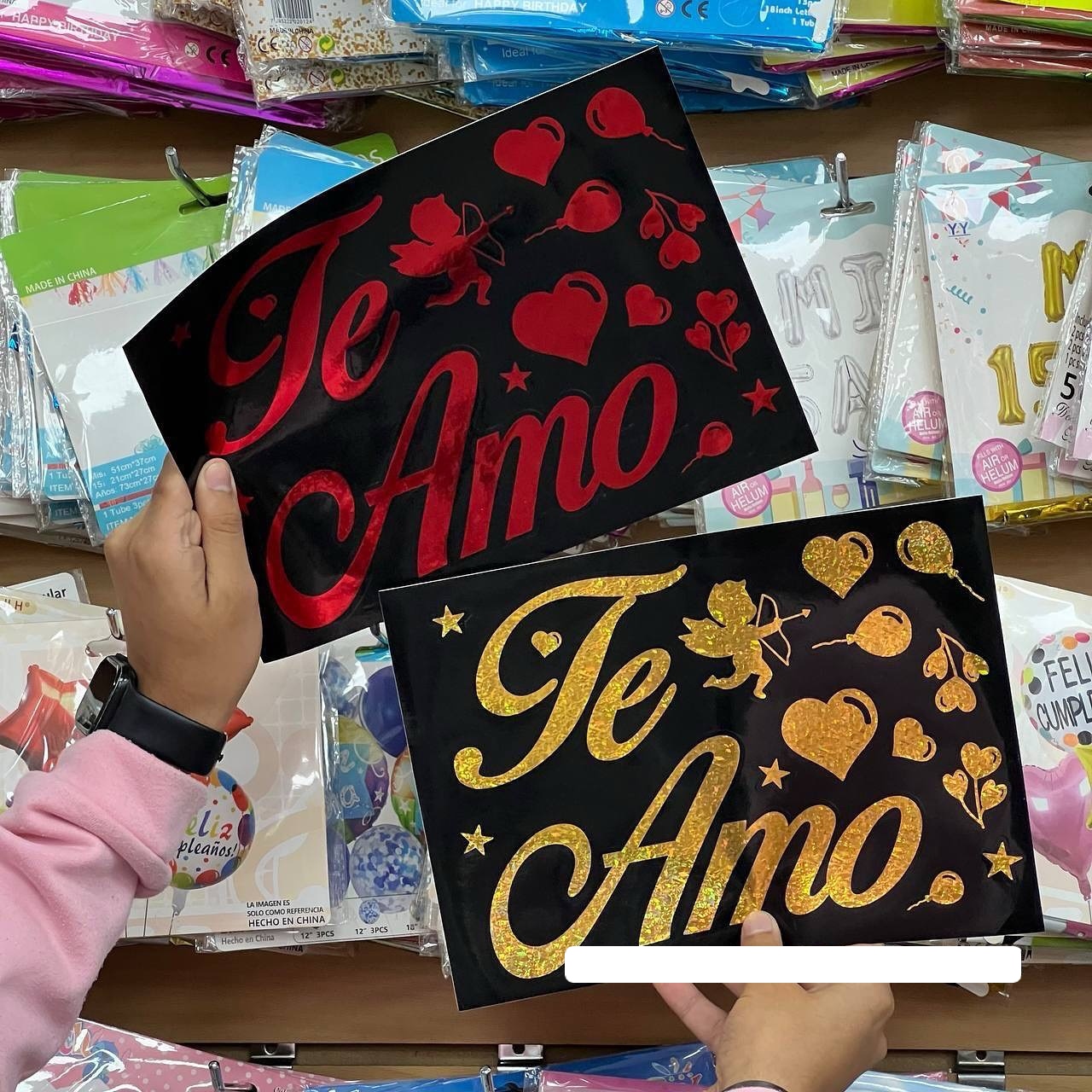 Stickers Te Amo / Te Quiero x12 unidades - Image 12