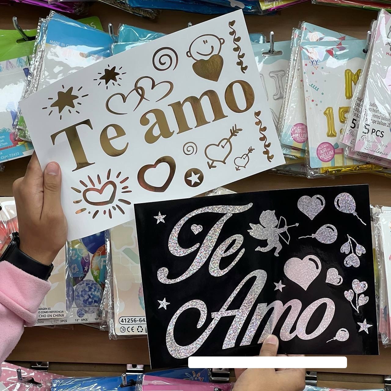 Stickers Te Amo / Te Quiero x12 unidades - Image 11