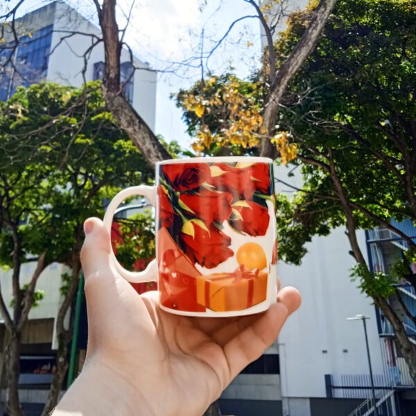 Tazas de Amor con Cajitas x6