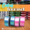 Cintas Tornasol x 12 unid