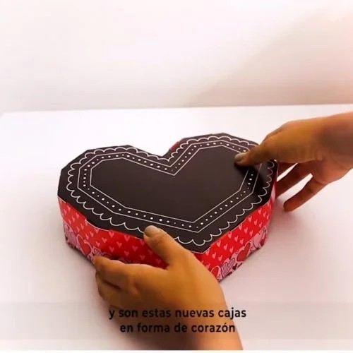 Cajas Dulcera en forma de corazón x4 unid - Image 6